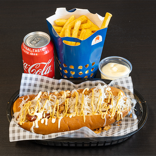New York hotdog menu