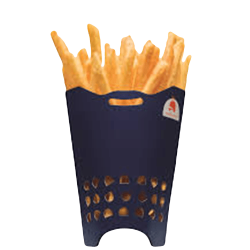 Portion fresh fries