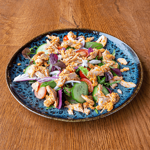 Spicy chicken salade