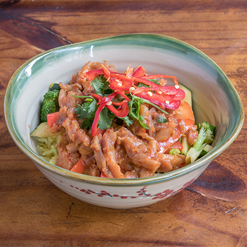 Jasmine rice with chicken