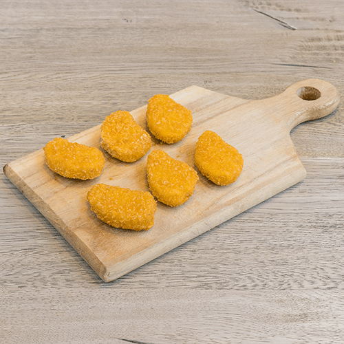 Vegan nuggets, zes stuks