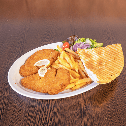 Kipschnitzel schotel