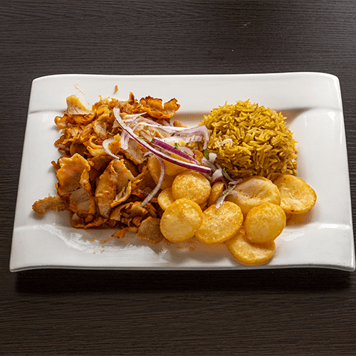 Kipdöner schotel