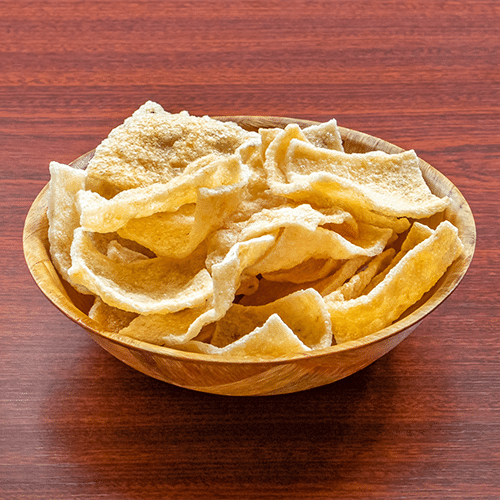 Cassava crackers