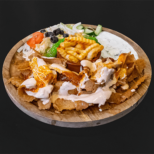 Iskender kebab tallerken