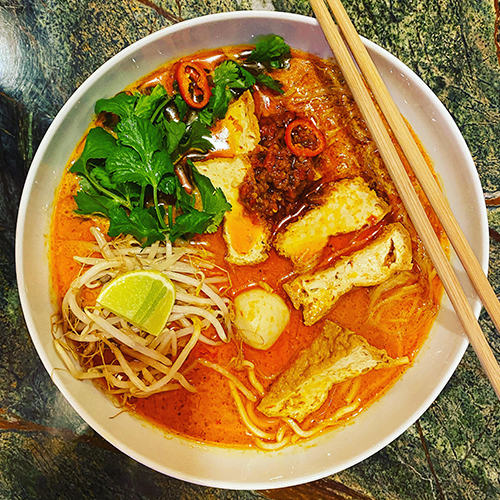 Laksa z tofu