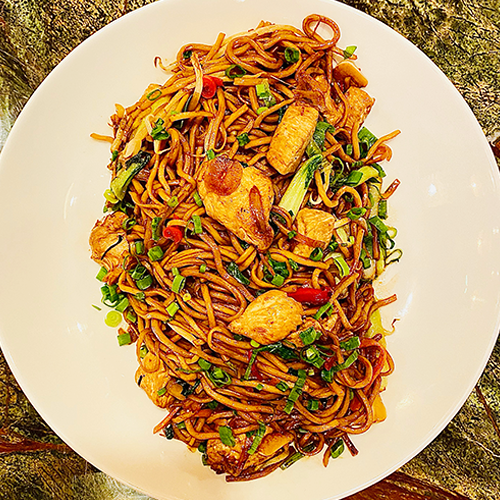 Mie goreng z kurczakiem