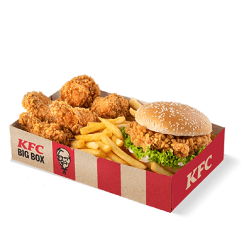 Zinger Burger Box