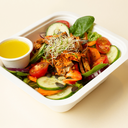 Tofu Chicken Salad.