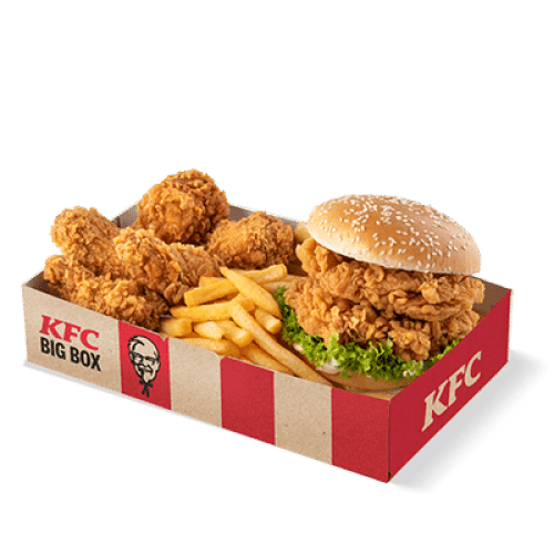 Zinger Burger Podwójny Box