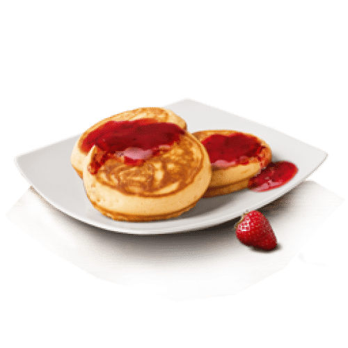 3 Pancakes Śniadaniowe Truskawka