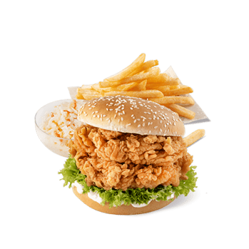 Zinger Burger Podwójny Menu