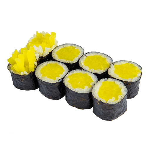 Hosomaki z rzepą marynowaną