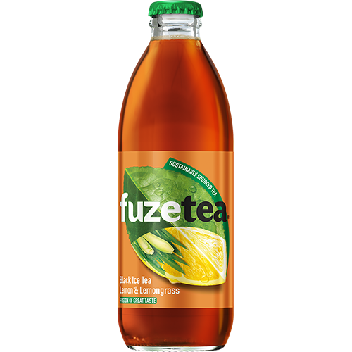 FuzeTea cytrynowa z czarną herbatą i trawą cytrynową 0,25l
