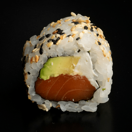 Uramaki łosoś 8 szt.