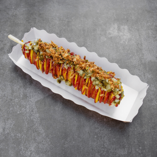 Corn dog bar best sale