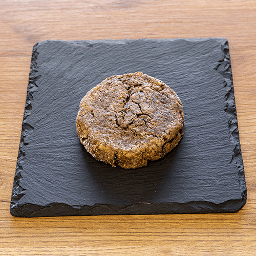 O nosso burguer de feijão preto