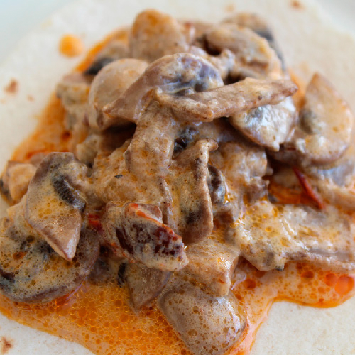 Cogumelos com chipotle (vegan)