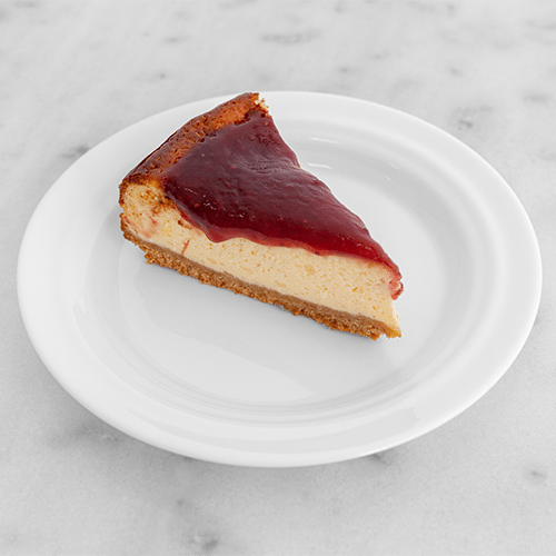 A cheesecake