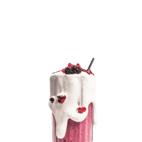 Milkshake de frutos silvestres