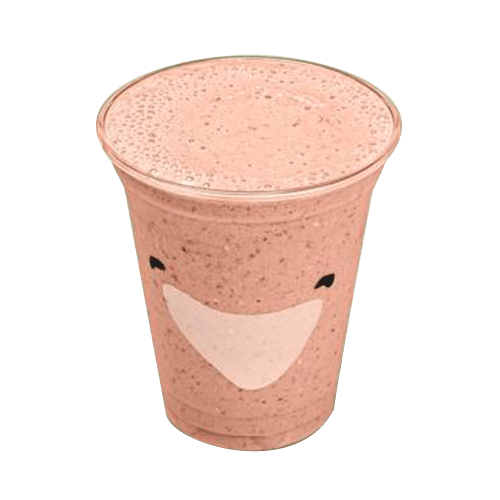 Smoothie de manga e morango