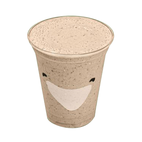 Smoothie de chocolate e banana