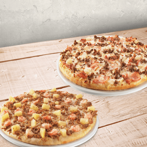 Especial 2 pizzas médias