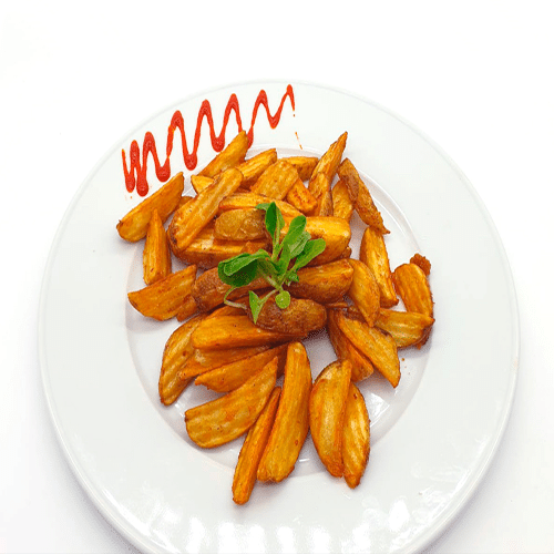 Cartofi spicy wedges