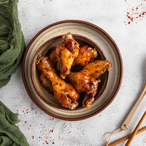 Sweet and spicy wings