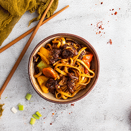 Udon Noodles with duck