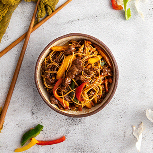 Noodles with Beef