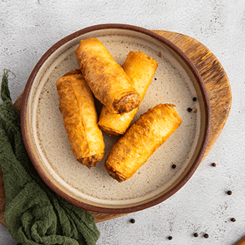 Spring Rolls with Vegetables (with pepper) (4 pcs.)