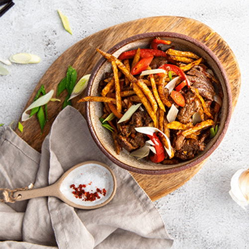 Tushin beef (hot)