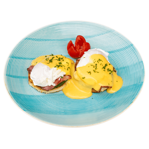 Eggs Benedict with deutch sauce