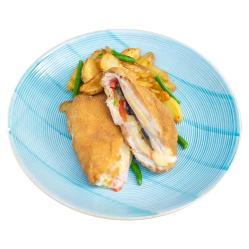 Napoleon schnitzel with fries