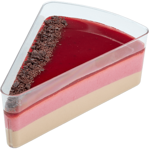 Choco & strawberry slice