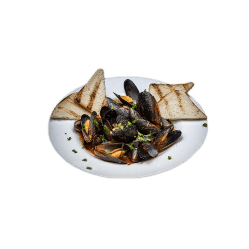 Wine sauce mussels