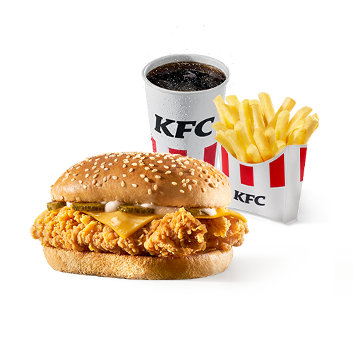 Dublu Crispy Burger Menu