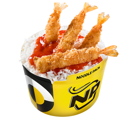 Shrimps Rice Pack