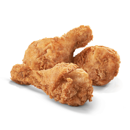 3 Kentucky® chicken drumsticks