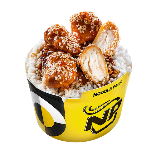 Orange Chicken Rice Pack