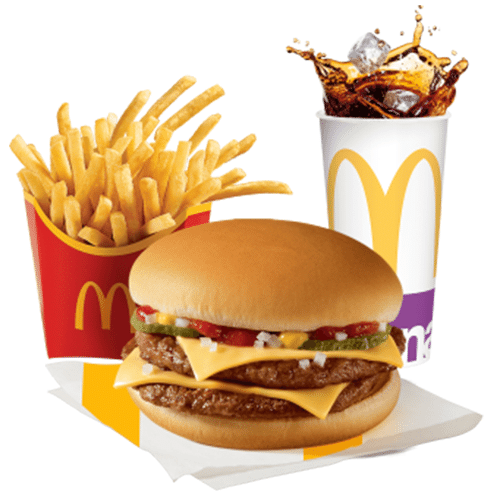 Meniu Maxi Dublu Cheeseburger